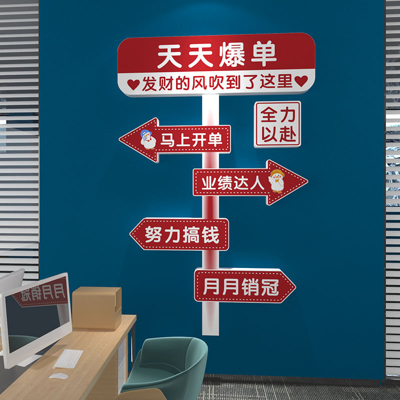 团队励志墙贴员工激励标语办公室墙面装饰公司企业文化墙标牌贴画,淘宝优惠券,粉丝福利购,淘宝优惠卷
