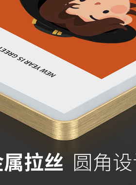 铝合金画框装裱简约窄边外框广告海报框拼图挂墙相框定制任意尺寸