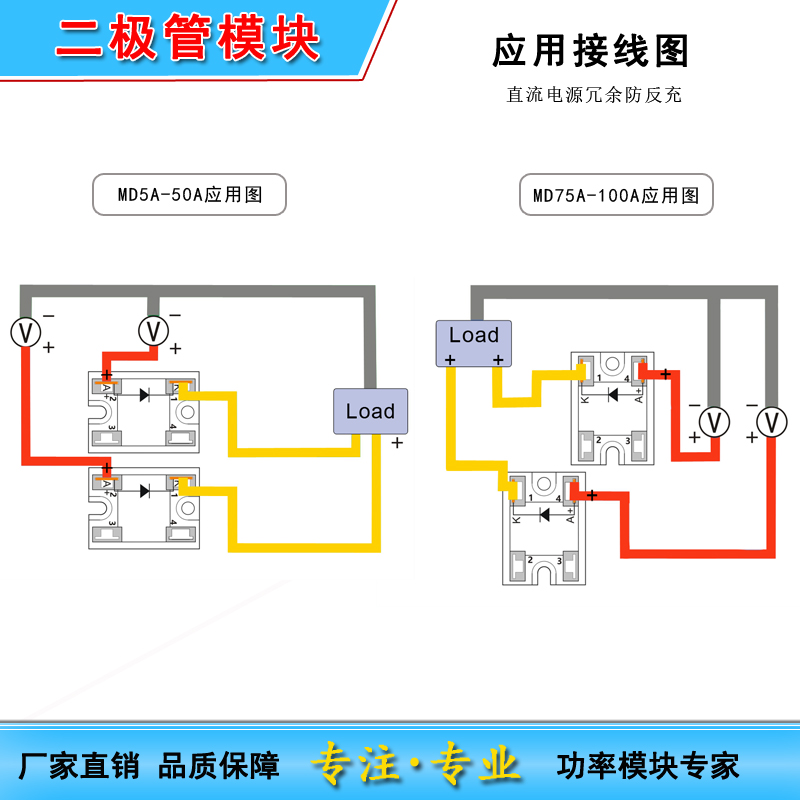 MD10A.228二极管防反充防逆流 5A20A30A50A100A 1000V 1600V2000V - 图0