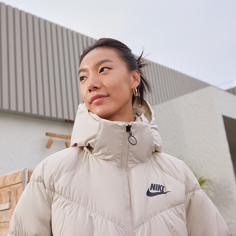 耐克/NIKE女子运动休闲长款保暖羽绒服外套IB2971 DV0775-010-008,淘宝优惠券,粉丝福利购,淘宝优惠卷