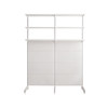 Hardware girl hole board bookcase on desk