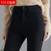 Yiyang 2019 xuân hè co giãn quần lọt khe quần legging nữ 95488 - Quần tây thường quần dài nữ trung niên Quần tây thường