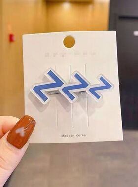 表情包犯困发夹抖音同款可爱恶搞emoji情绪ins风发饰搞怪刘海夹饰