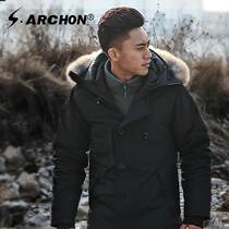 Winter ruling official New snow Lie cotton outdoor anti-cold cotton clothing N3B windproof water Long style tactical cotton clothes mans wind clothes