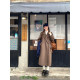 WHYSTUDIO Winter Letter, luxurious, classic and fashionable heavy cashmere double-sided woolen long lapel coat
