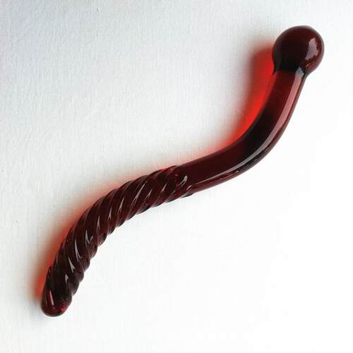 Glass-made femalemasturbation toy fake phallus adult product - 图2