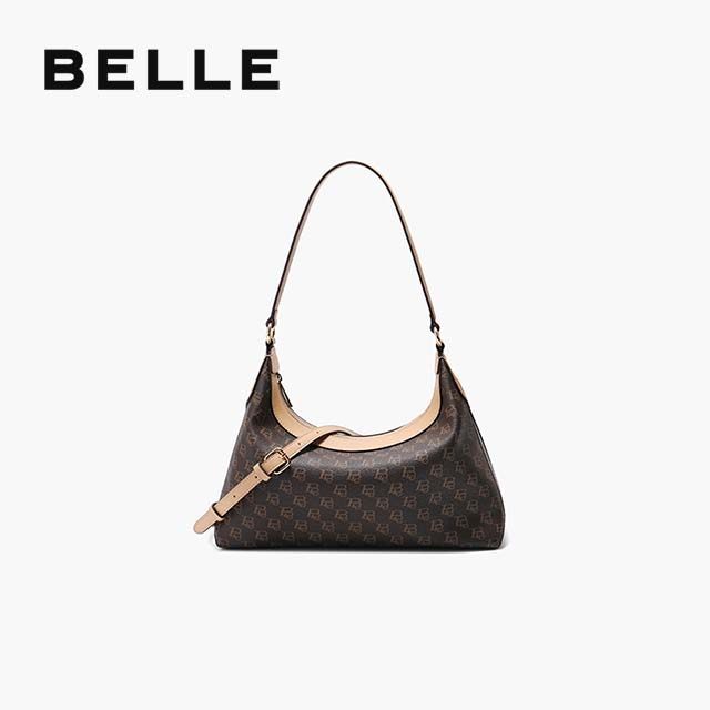 百丽包包女夏新款复古通勤hobo包单肩斜挎腋下包X7345BX4,淘宝优惠券,粉丝福利购,淘宝优惠卷