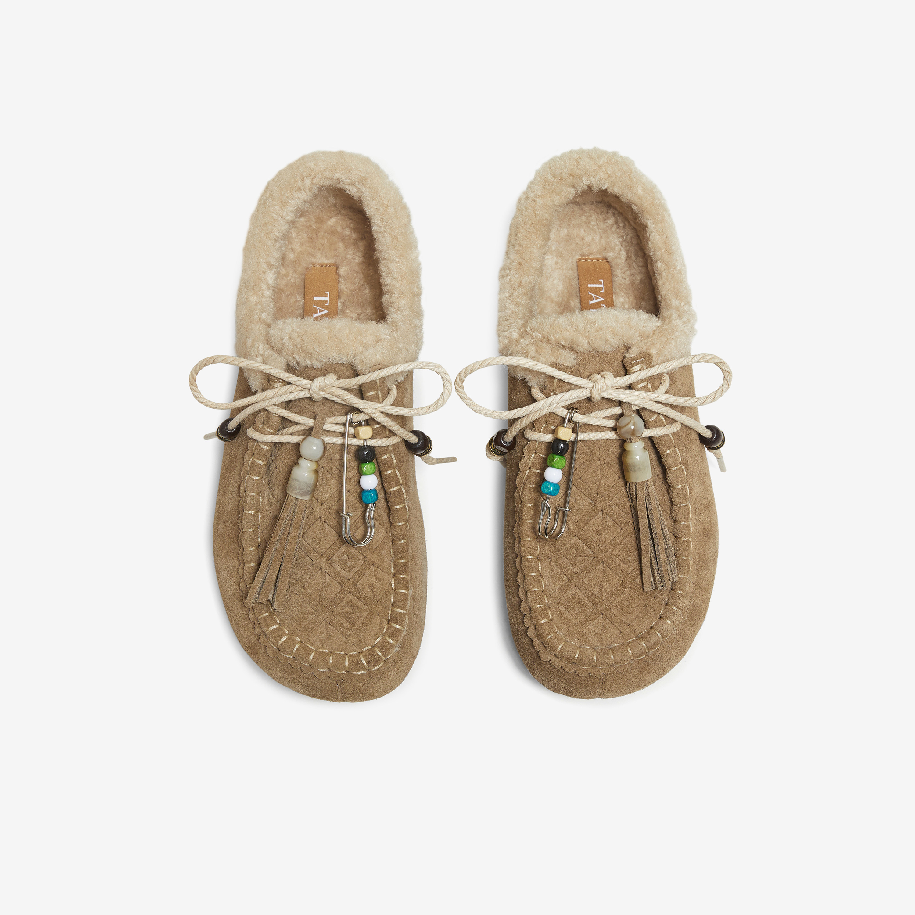 TATA他她女鞋冬季平底勃肯鞋外穿复古加绒休闲棉鞋德训鞋YSP04DM5,淘宝优惠券,粉丝福利购,淘宝优惠卷