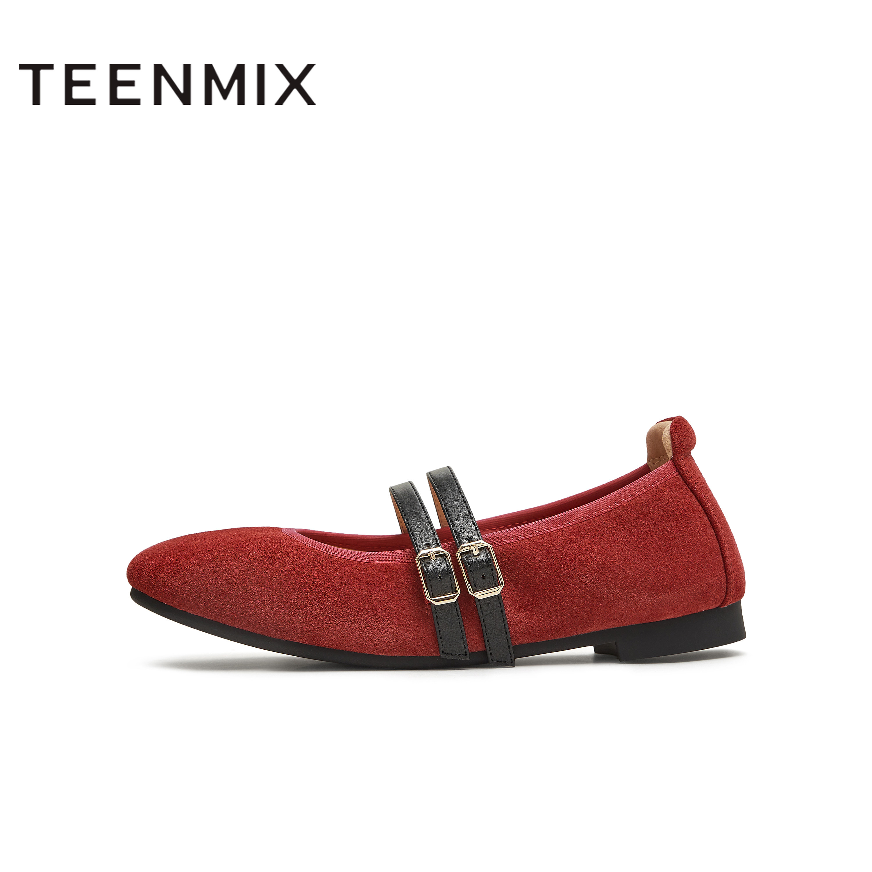 天美意2025秋新款休闲百搭平底舒适双条带女玛丽珍鞋KM096CQ5,淘宝优惠券,粉丝福利购,淘宝优惠卷