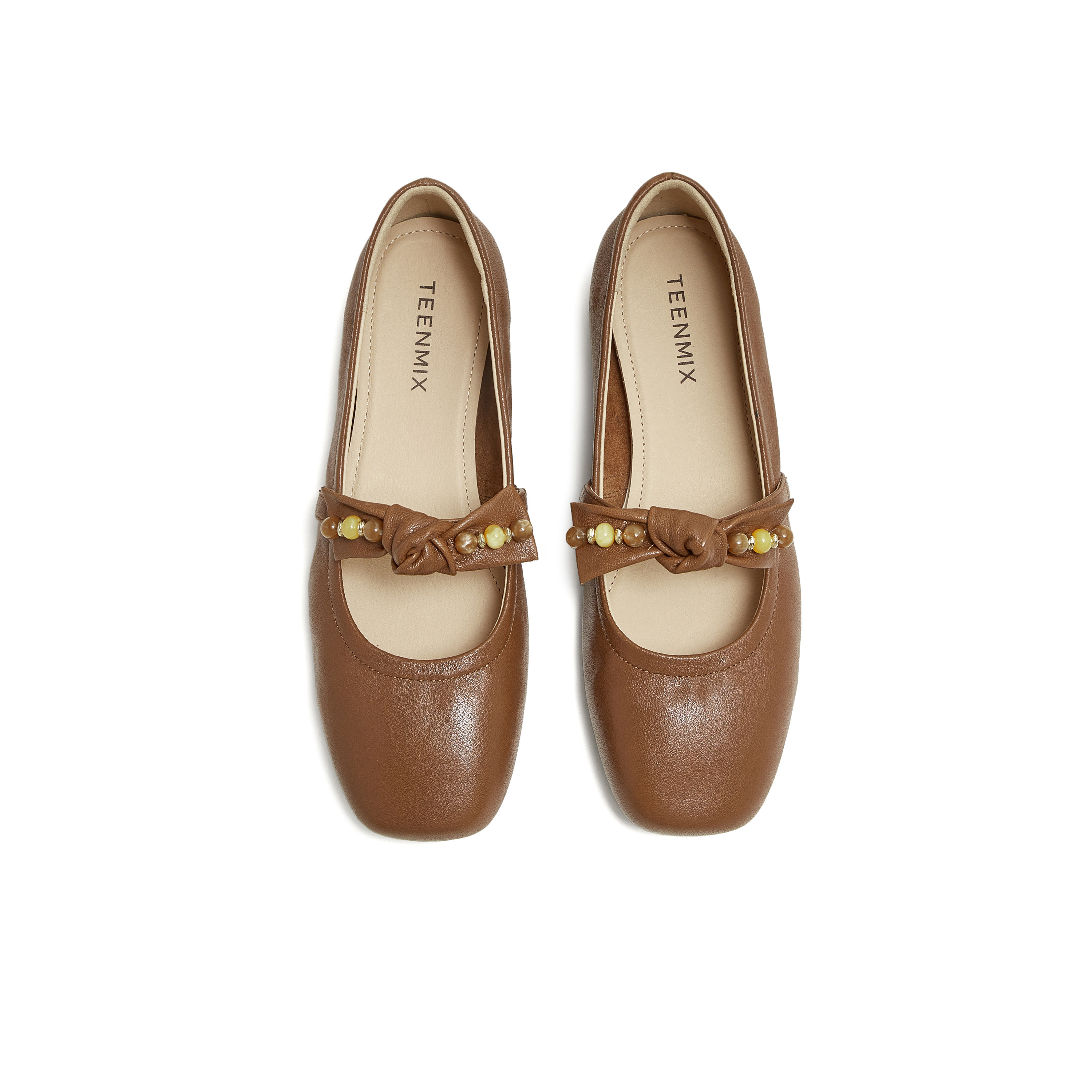 天美意2025秋新款商场同款纯色平底舒适女芭蕾玛丽珍鞋BL541CQ5,淘宝优惠券,粉丝福利购,淘宝优惠卷