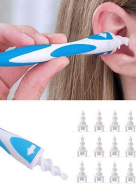 Earwax Removal Soft Spiral Ear Cleaner Easy Kit 软螺旋清耳器