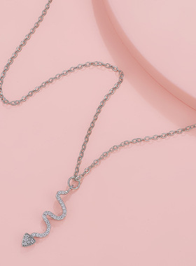 Women's Serpentine necklace feminine sexy temperament choker