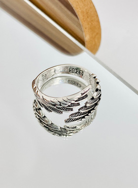 angel Wings Finger ring Couple Ring Vintage Open Rings翅膀戒