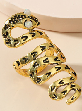 Retro snake shaped ring index finger bracelet rings 蛇形戒指