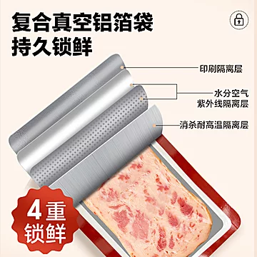 首单！小猪呵呵火腿午餐肉片40g*9袋[5元优惠券]-寻折猪