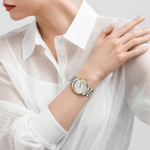 【专柜同款】罗西尼手表女奢华间金时尚简约机械表女表5504