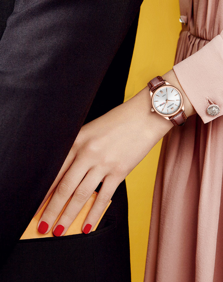 罗西尼正品牌皮带防水商务石英表 罗西尼outlets店国产腕表