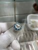 Gemstone 11.9mm Australian White Pearl Ring Heavy Industry S925 Meisong Inlay