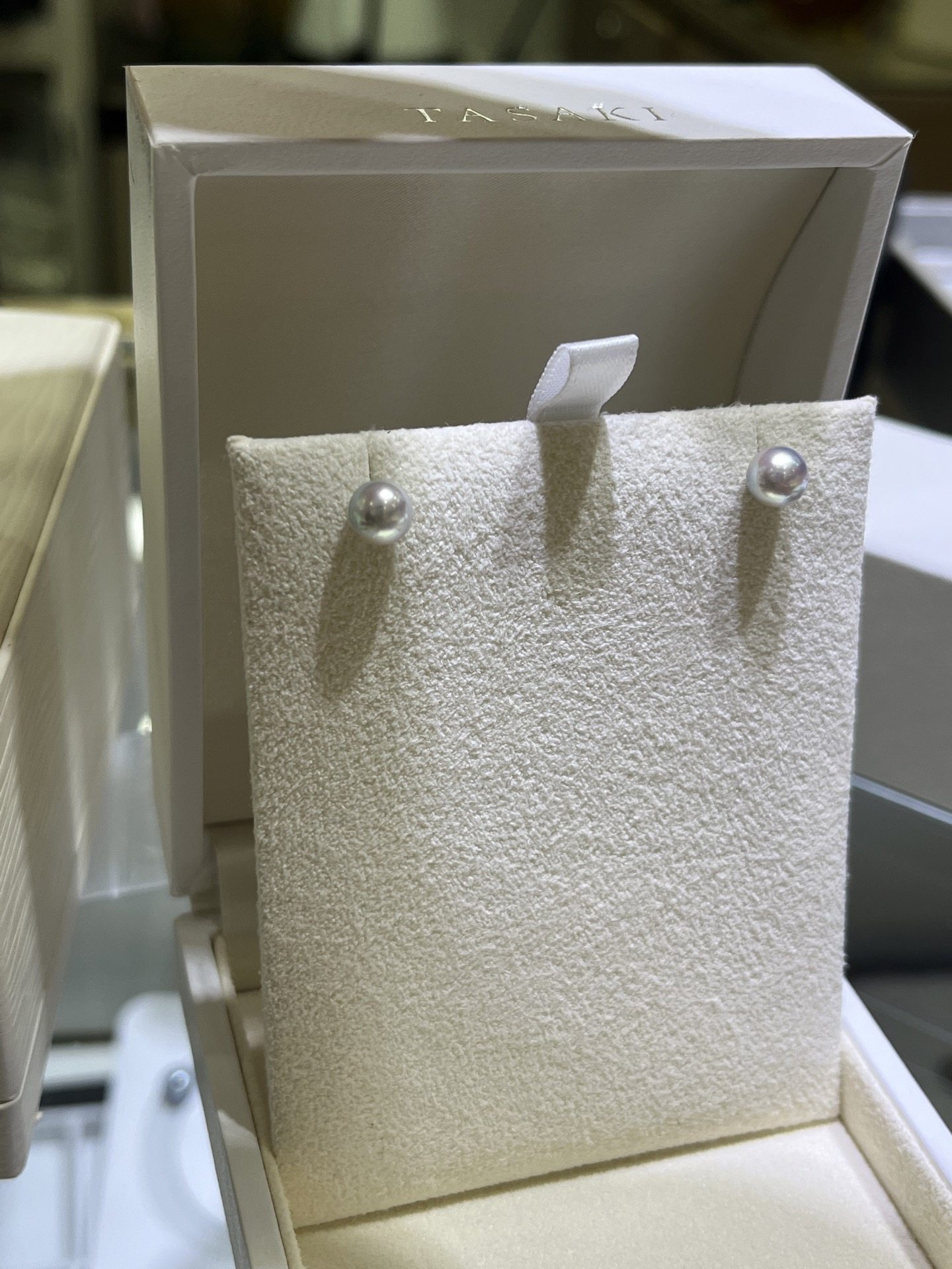 不鉴赏 成品6～6.5mm天然色真多麻素钉 pt耳针镶嵌,淘宝优惠券,粉丝福利购,淘宝优惠卷