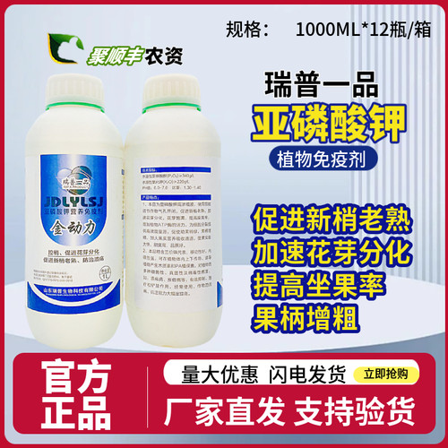 瑞普一品 亚磷酸钾 植物免疫剂 200ML 控梢 促进花芽分化 包邮 - 图0