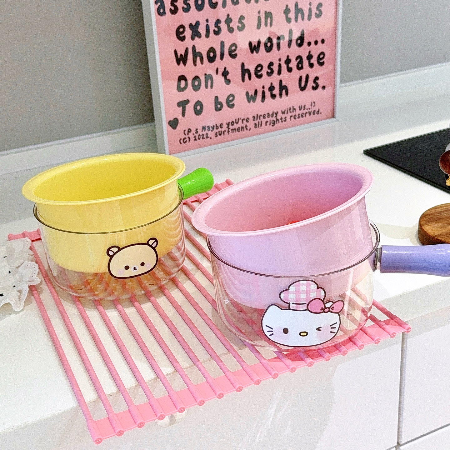 可爱少女心马卡龙色沥水篮带把水舀双层洗菜篮家用洗水果蔬菜塑料,淘宝优惠券,粉丝福利购,淘宝优惠卷