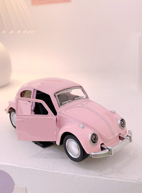 可爱风粉色ins书桌车载烘焙摆件