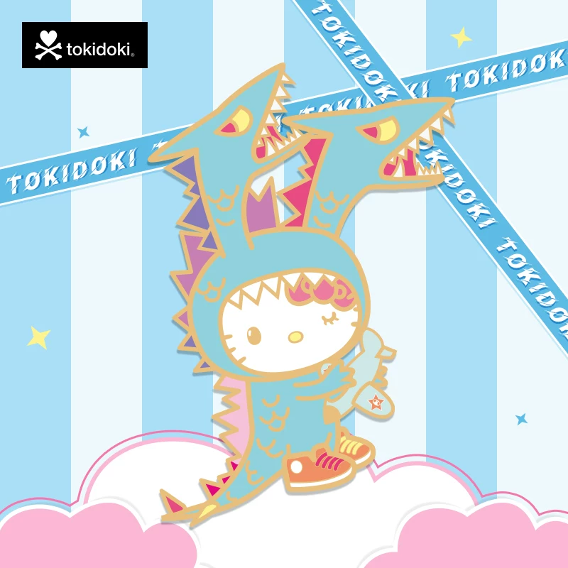 Значок TOKIDOKI Tao Qiduqi HelloKitty Wonderful Life слепой слепой слепой Плей девушка подарок