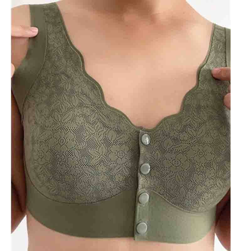 中老年妈妈前扣内衣聚拢美背文胸2024新款胸罩无钢圈背心前开扣,淘宝优惠券,粉丝福利购,淘宝优惠卷