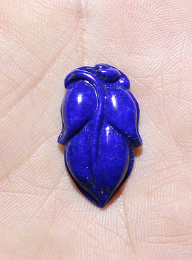 天然青金石民族风吊坠项链挂坠件