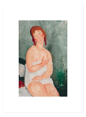 liveart【超多款】莫迪里阿尼Modigliani 大师名画肖像原版装饰画