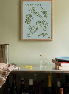 STEFFI BAUER进口丹麦the poster club原版装饰画Tea Time