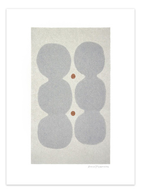 EMMA LAWRENSON进口丹麦the poster club几何色块原版装饰画