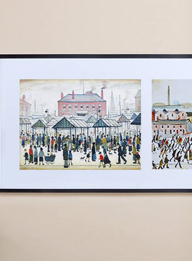 英国街景海报经典名画