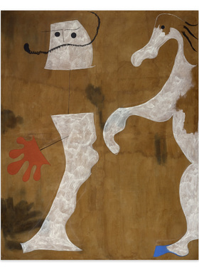 胡安米罗经典名画装饰画