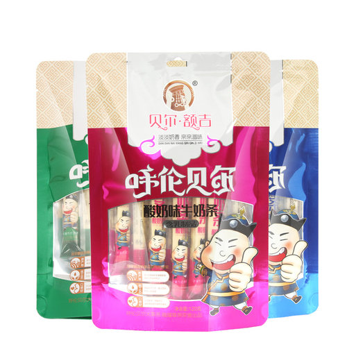贝尔额吉 内蒙古 呼伦贝尔 牛奶条 120g  奶酪奶干 - 图3