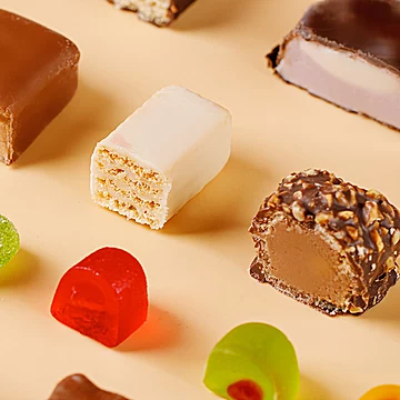 官旗【俄罗斯进口】巧克力夹心混合糖果500g[6元优惠券]-寻折猪