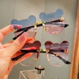 Детские мультяшные милые модные солнцезащитные очки подходит для мужчин и женщин, защита от ультрафиолета