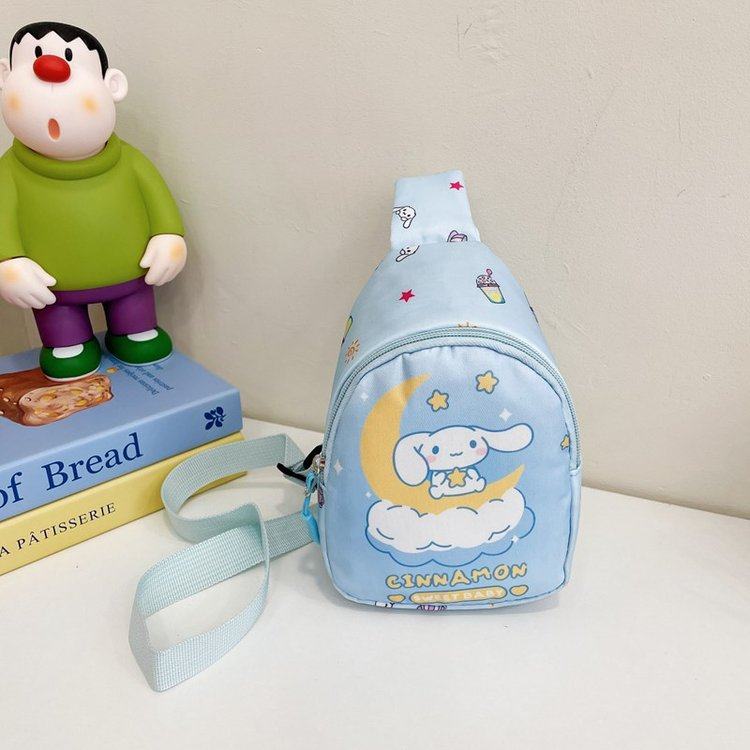 儿童胸包卡通库洛米可爱零钱包男女童斜挎包时尚百搭幼儿园配饰包,淘宝优惠券,粉丝福利购,淘宝优惠卷