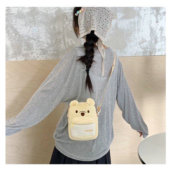 可爱毛绒小包包女2025新款卡通玩偶毛茸茸小女孩卡通库洛米斜挎包,淘宝优惠券,粉丝福利购,淘宝优惠卷