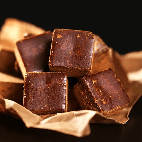 几里田手工红糖生姜红糖广西古法手工红糖甘蔗红糖块状独立包装 - 图0