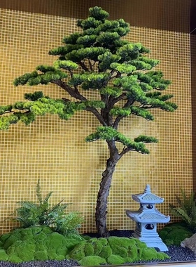 软装仿真绿植办公室高端有档次