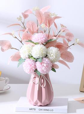 仿真花束北欧餐桌花艺森
