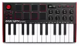 Akai Mpk Mini Mk3 Портативная Midi -клавиатура 25 -Клеи вкладка Синтетизатор удара контроллер подушки
