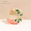 High-end enamel craft proposal jewelry strawberry ring box
