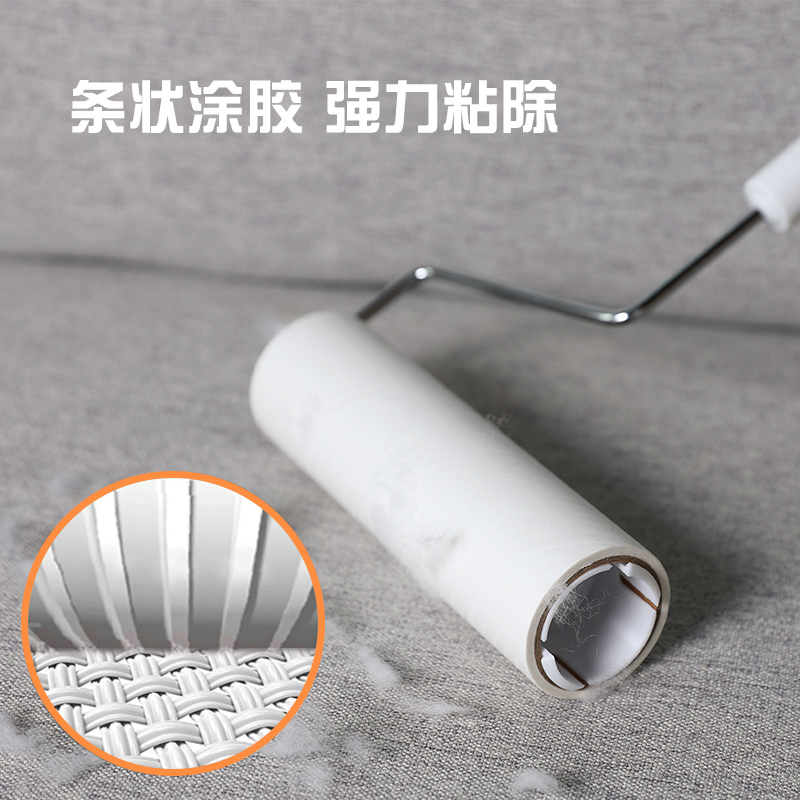 妙洁粘毛器可撕式粘尘器纸除毛滚刷家用衣物除尘纸（16cm*50张） - 图2