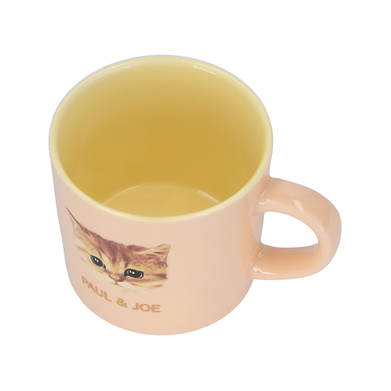 【特惠8折】MARK'S PAUL&JOE瓷质马克杯浮雕带盖杯子咖啡茶杯时尚-图2