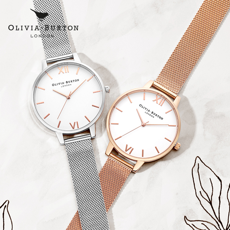 【换新特价】OliviaBurton花园手表女 小众轻奢礼物欧美腕表女表 - 图2