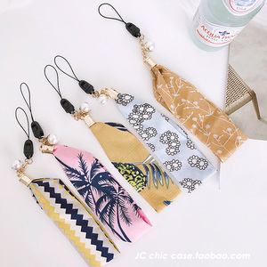 日韩气质丝巾手绳挂脖