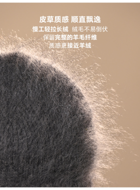 玖慕纯羊毛帽子女士秋冬针织冷帽