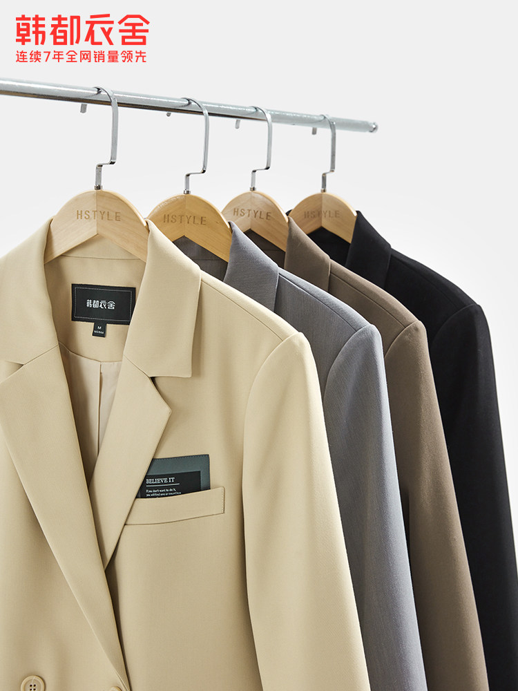 韩都衣舍outlets外套薄款2021西服 韩都衣舍outlets店西装